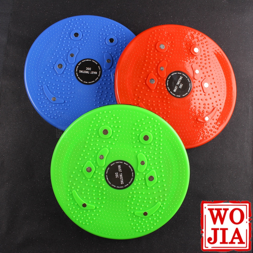 Jogging Magnetic Trimmer [B] Pelangsing Body Plate Waist Twisting Disc