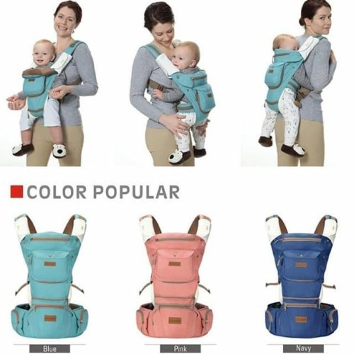 ♥BabyYank♥ Gendongan Bayi Snobby Cintaka Baby Scots Baby Joy HIPSEAT 6 Posisi