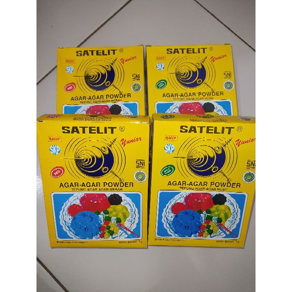 

Satelit Yunior Agar-agar kemasan 5gr