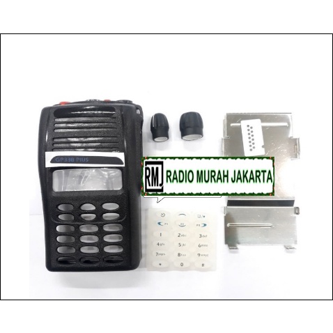 CASING HT MOTOROLA GP 338 PLUS MURAH - CASING HT MOTOROLA GP338 PLUS
