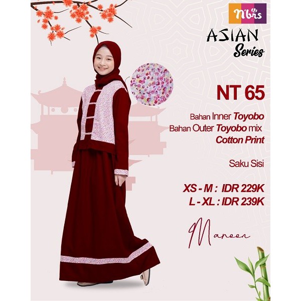 GAMIS NIBRAS TEEN NT 065 / NIBRAS REMAJA TEEN