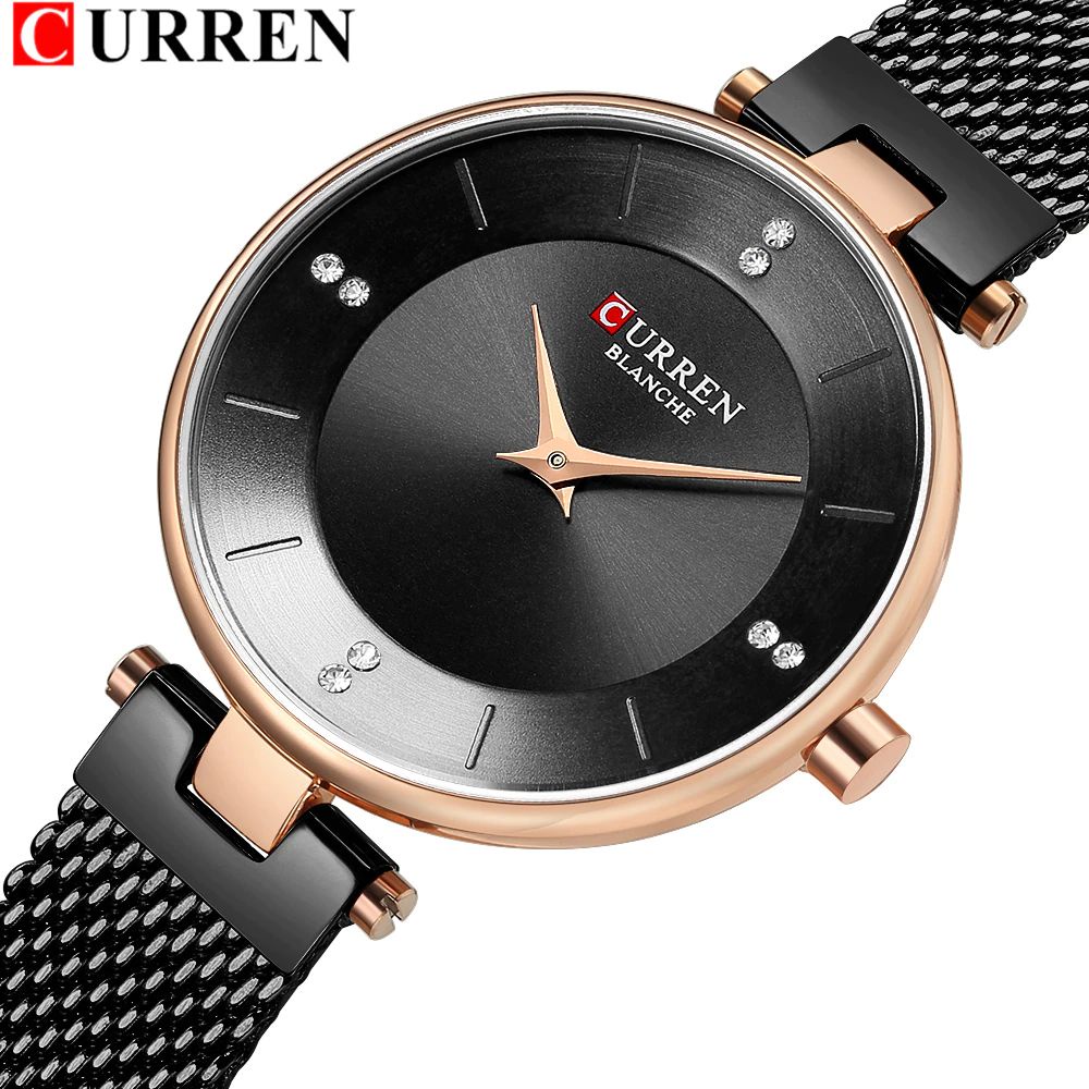 CURREN 9031 Jam Tangan Wanita Analog Rantai Pasir WK-SBY