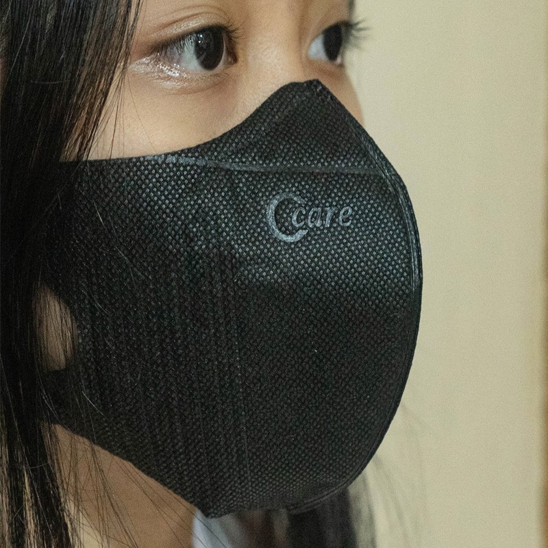 MASKER DUCKBILL MIRIP SENSI OCARE BLACK ISI 20 PC