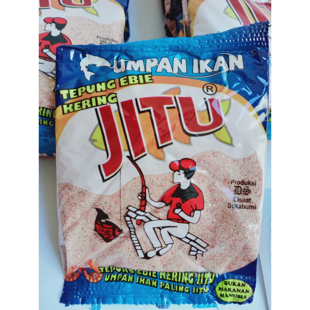 Pelet Jitu Topi Merah Ebi - Umpan Ikan Murah