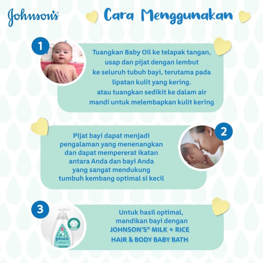 Johnson's Baby Oil 125ml Johnson