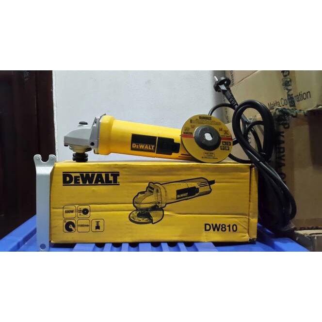 Mesin Gerinda Tangan 4" Dewalt DW810