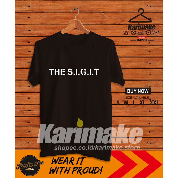 Kaos Baju Band The Sigit Logo V1 Kaos Musik