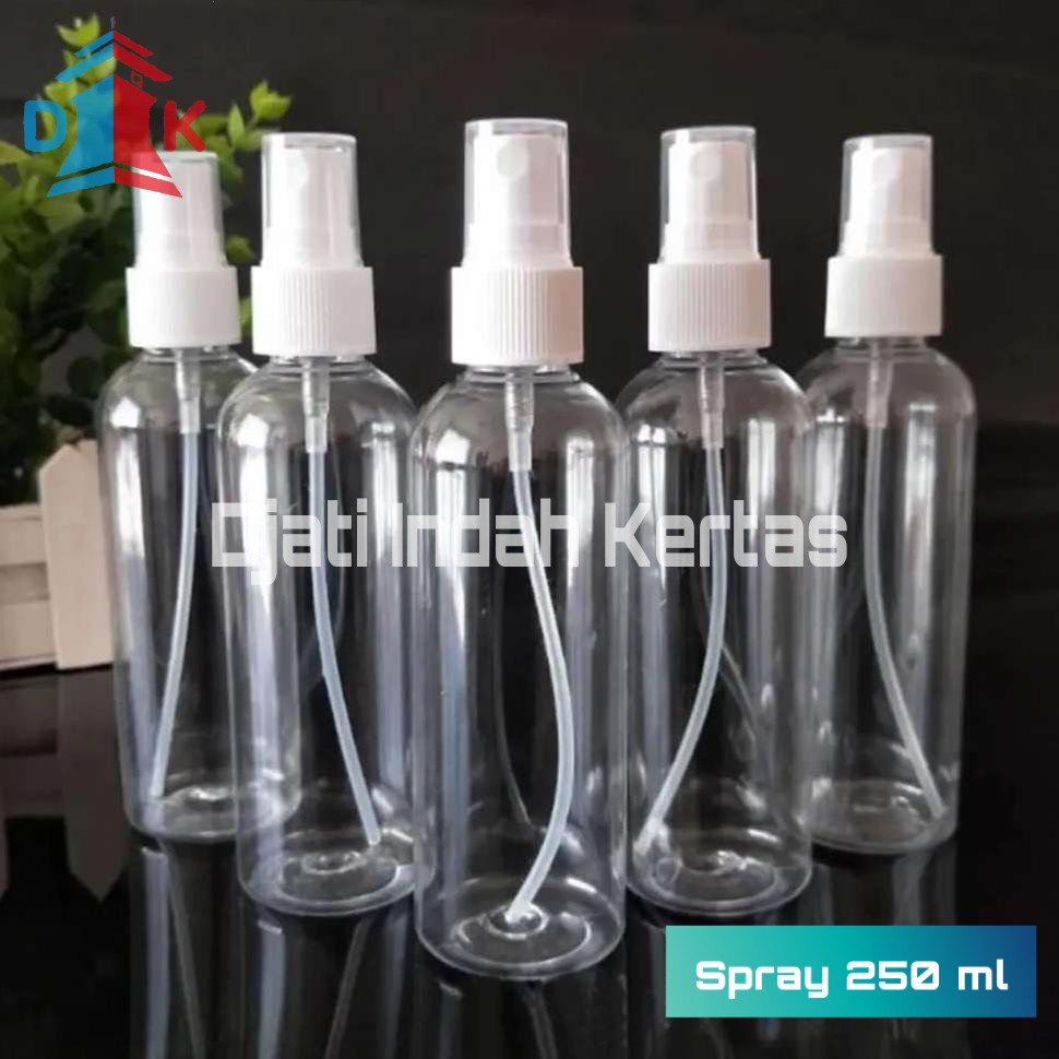 Ready!!! Botol Spray Bening 250 ml ( 20 pcs )