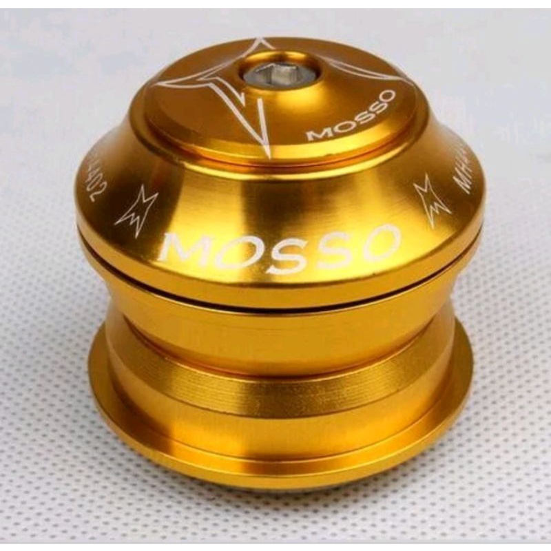 Mosso Headset Oversize 44mm Sealed Bearing Headset Frame Sepeda OS Gold