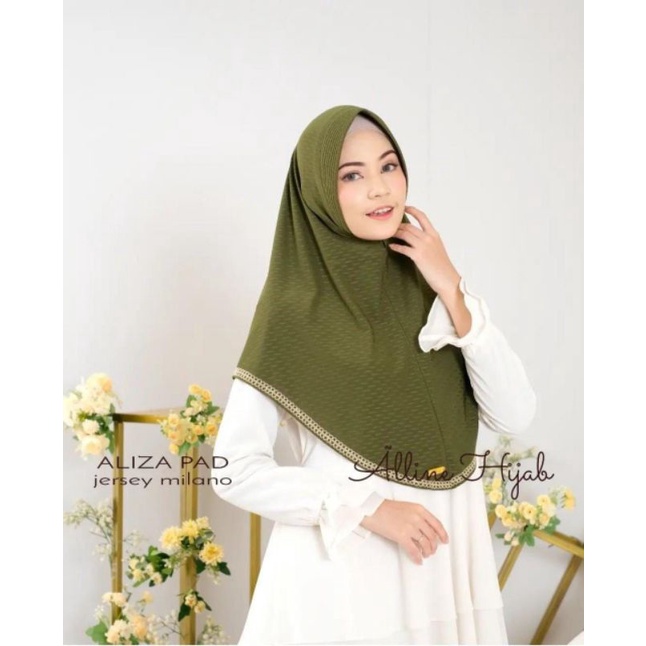 Jilbab Instan Aliza Pad ORIGINAL ALLINE HIJAB