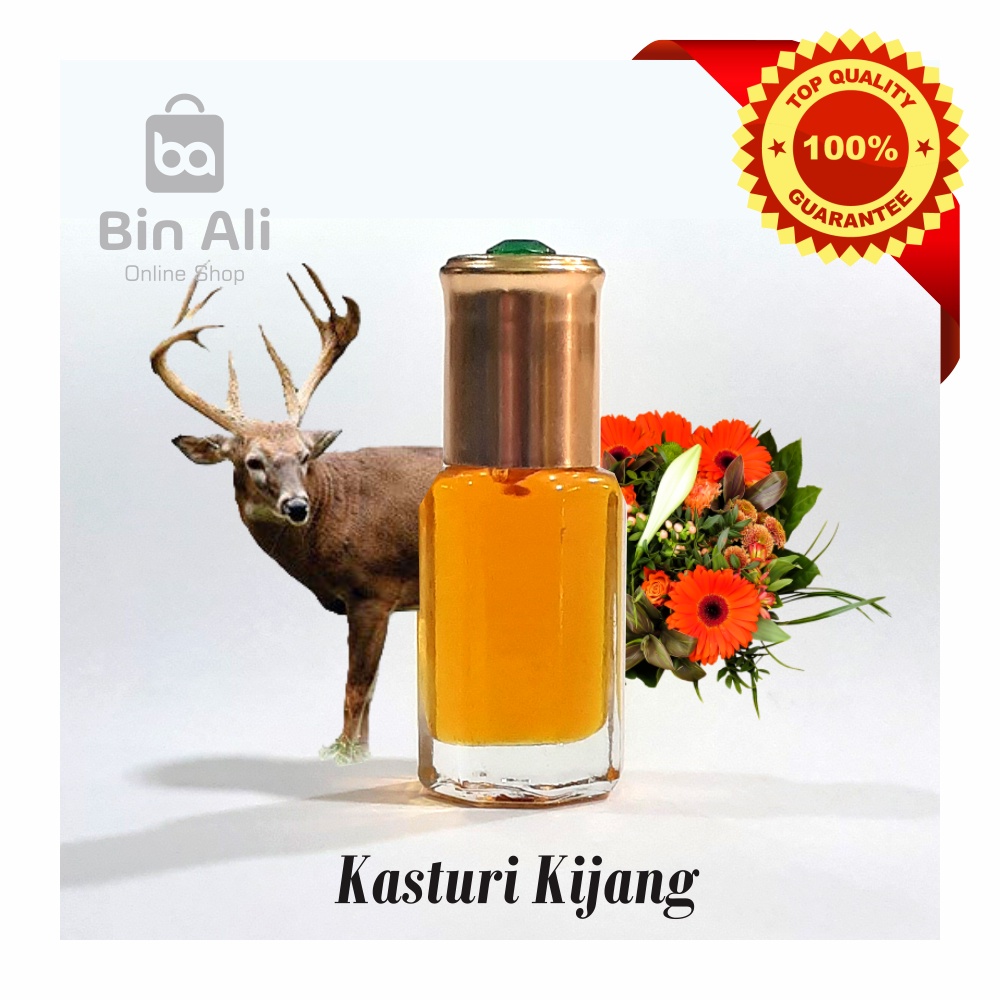 Parfum Minyak Wangi Kasturi Kijang Asli Murni Non Alkohol