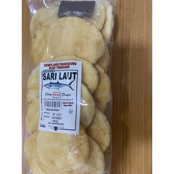 

kerupuk kemplang panggang