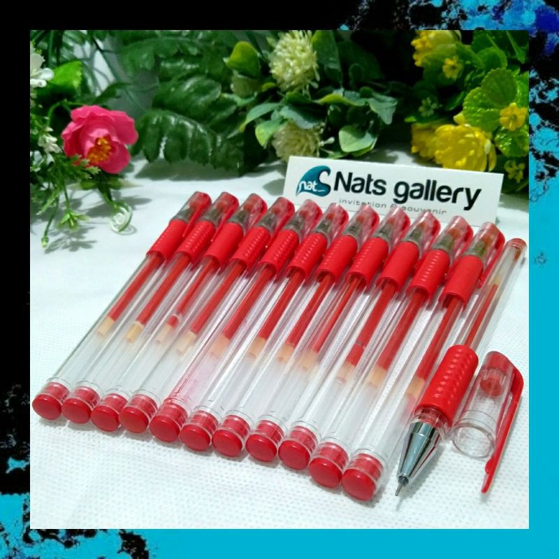 

BOLPOIN MERAH gel 0.5mm mimi
