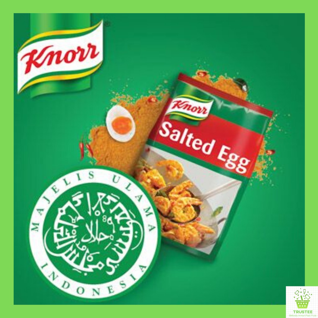 Knorr Golden Salted egg powder HALAL bubuk saus telor asin knorr 270gr bumbu masak bumbu dapur knorr