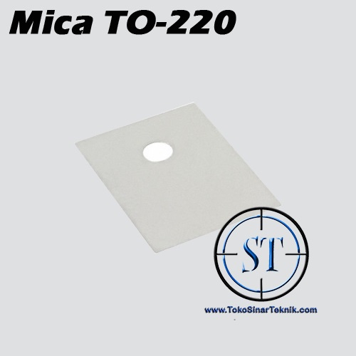 10pcs Mika Transistor D313 TO-220 ( Mica / Isolator Transistor ) TR Penahan Panas Konduktor isi 10 Buah