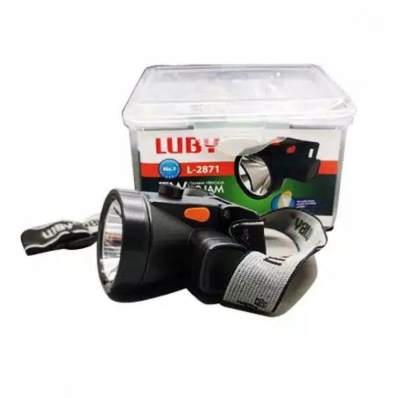 Head Lamp / Senter Kepala Luby Cas Ulang 7W L-2871