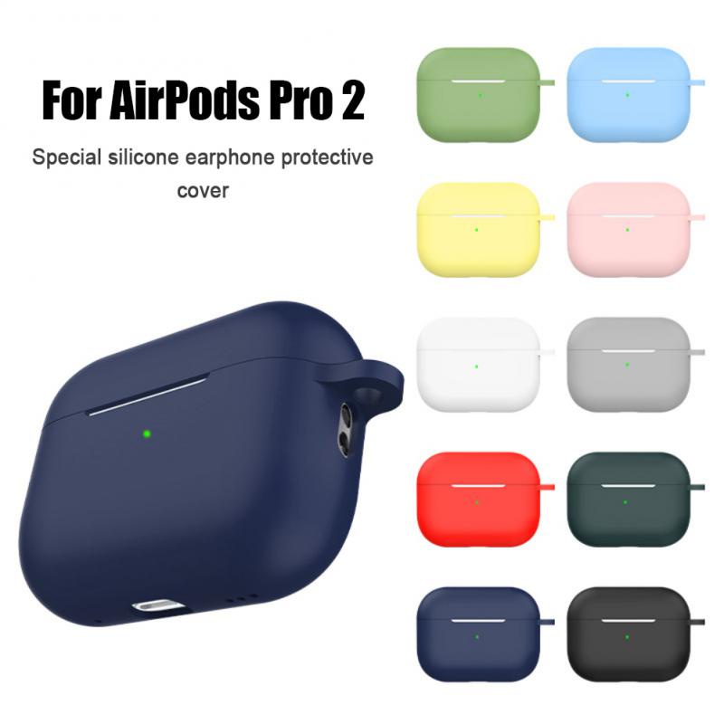 Casing Earphone Silikon Kompatibel Untuk Airpods Pro 2case Pelindung Bluetooth Wireless Earphone Cover Kompatibel Untuk Air Pods Kotak