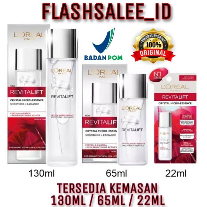 Loreal Revitalift Crystal Micro Essence Water Serum 130Ml