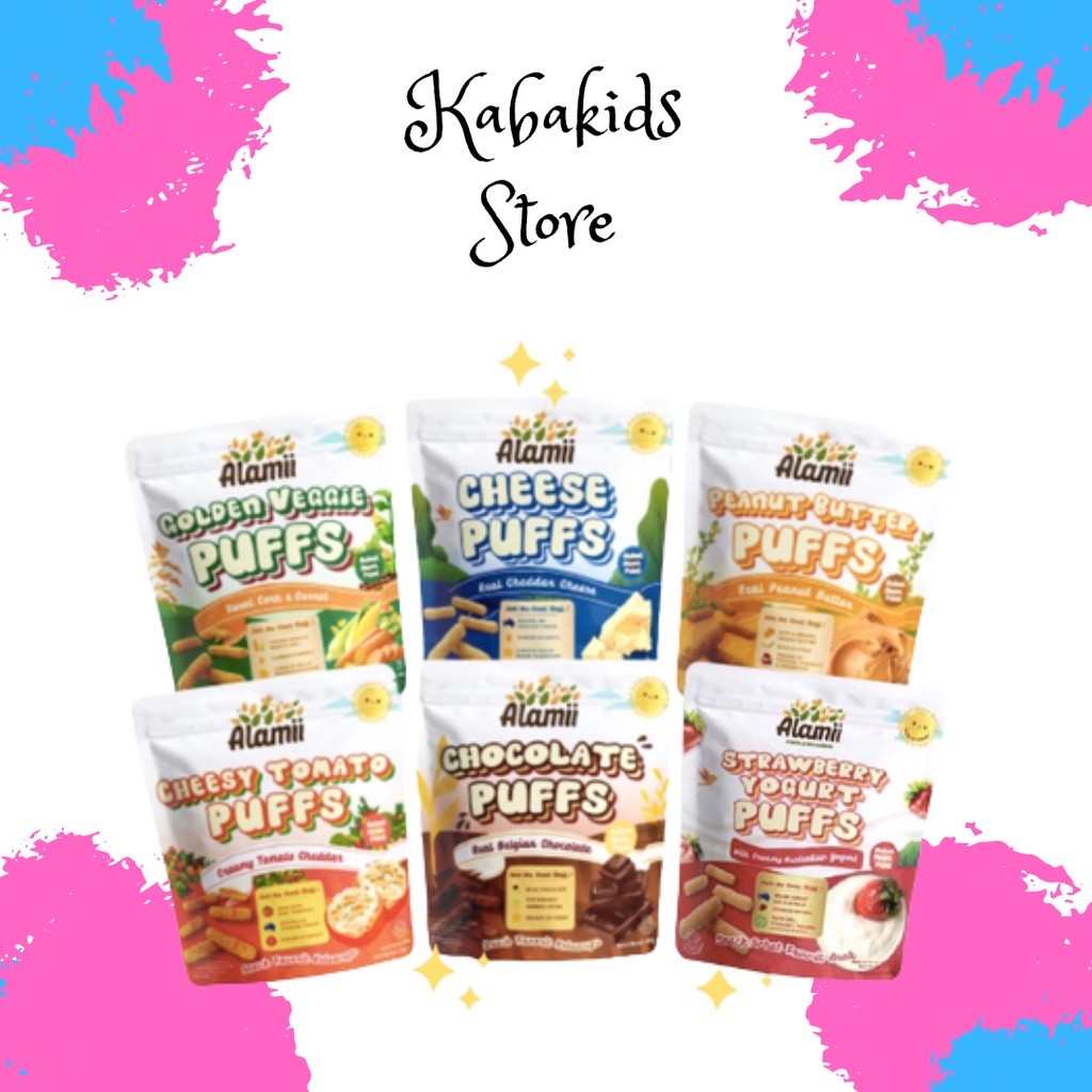 Alamii Puffs 25gr Snack Bayi Alamii  - Kabakids Store