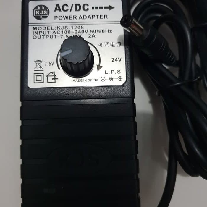 Adaptor Multi Voltage 7.5V - 24v Max 2A