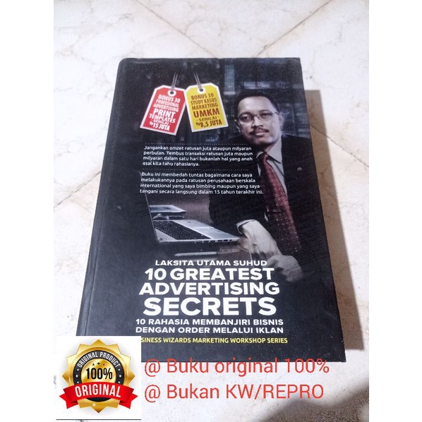 10 greatest advertising secrets. laksita utama suhud