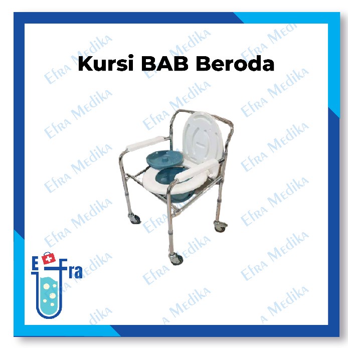 Jual Kursi Bab Dengan Roda Commode Beroda Merk Sellaco Indonesia Shopee Indonesia