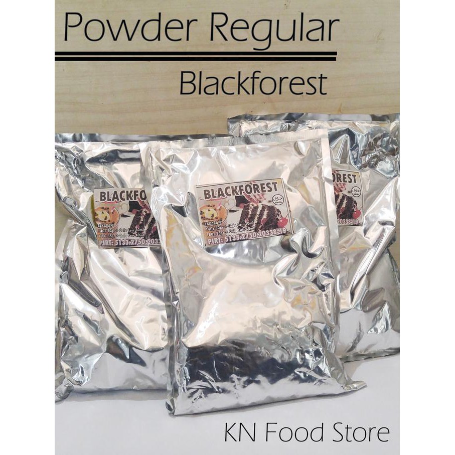 

PROMO ENAK Powder Blackforest -Powder Rasa Blackforest - Blackforest Powder - 1Kg Terlaris