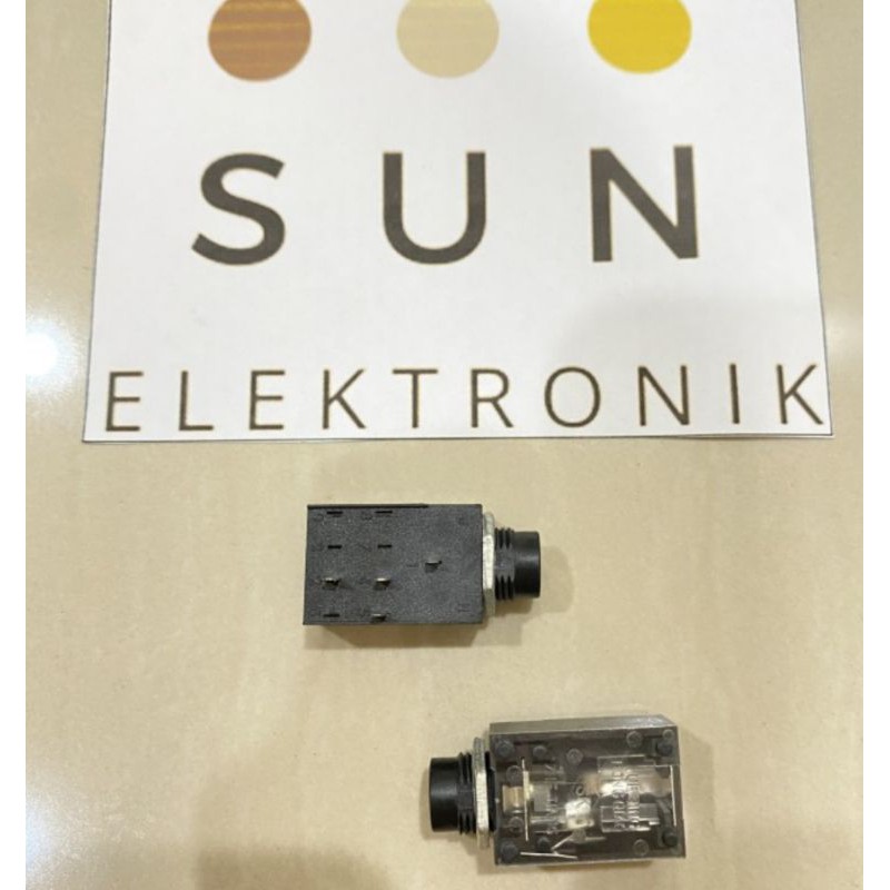 Soket Mic Mono Mixer Kecil Soket Akai Mono