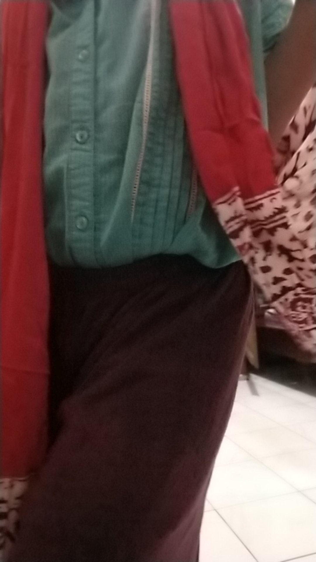 Sampur Batik 2,1 Meter Lebar 35 Cm / Sampur Gendolo Giri / Ukuran Anak Tk Dan Sd