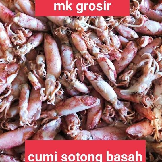 

[COD] cumi asin basah jarum /ikan asin cumi sotong basah jarum-500 gram [COD]