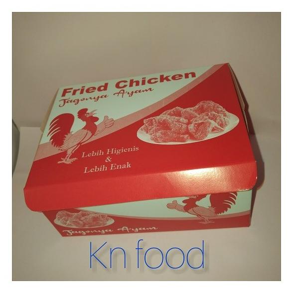 

[COD] Kemasan Dus Fried Chicken 100 Pcs - Box Kardus Ayam Fried Chicken [COD]