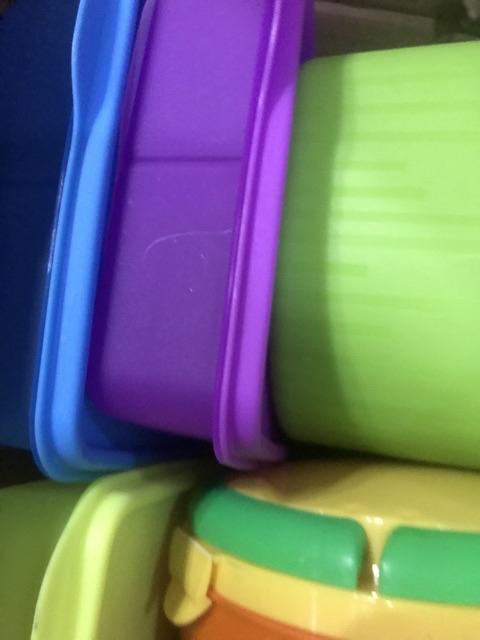 [indra]monalisa Medium Toples Plastik  1.5l/food Storage/wadah Penyimpanan Makanan