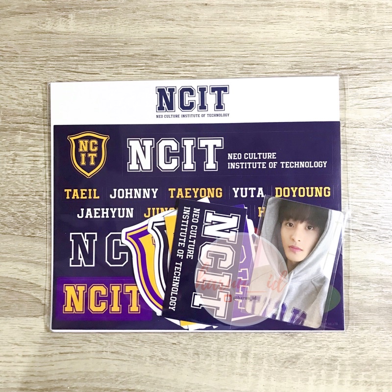 NCIT MD - REMOVABLE LAPTOP DECO STICKER MARK - NCT127