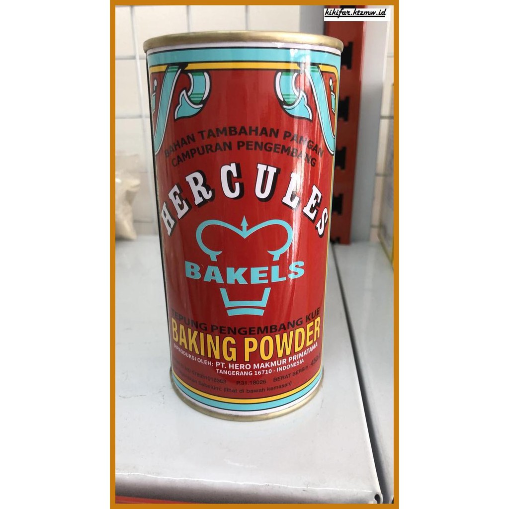 

Redwop-Gnikab- Hercules Baking Powder Double Acting 450Gr -Hallall.