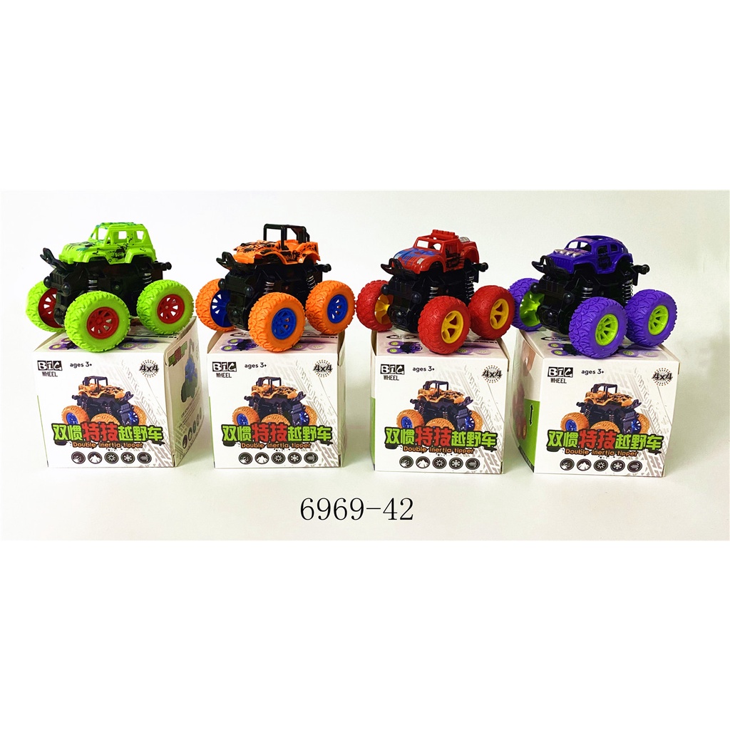 Mainan Mobil Anak Monster Zap Jip Off Road 4 Drive Inertial Bigfoot