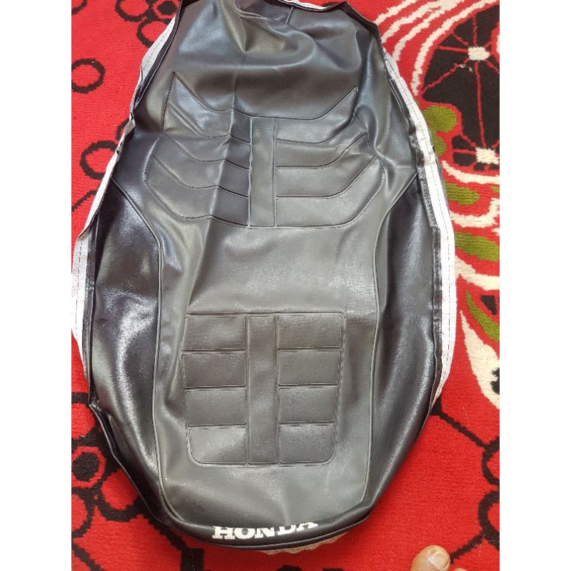 sarung cover kulit jok honda star limited aplikasi honda prima limited abu abu