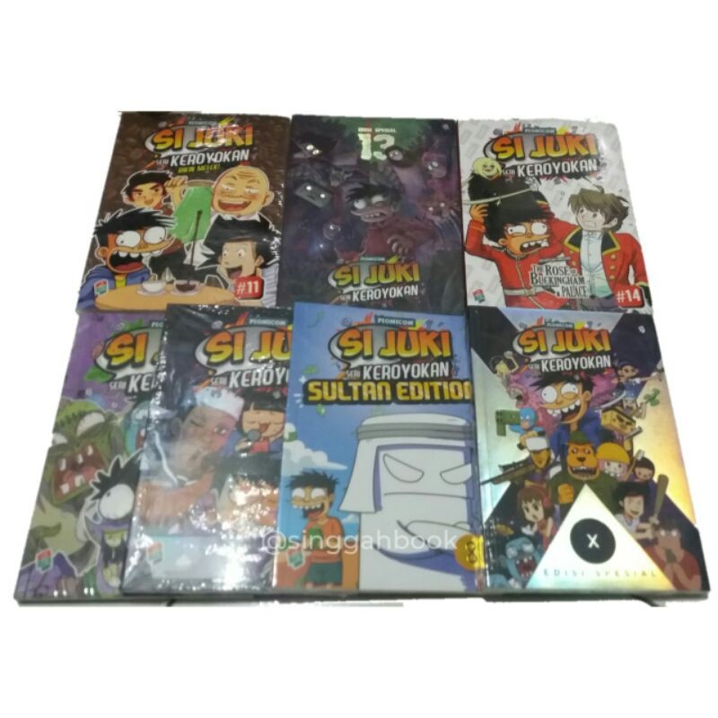 Komik Si Juki Seri Keroyokan (Seri 1-15) Pionicon