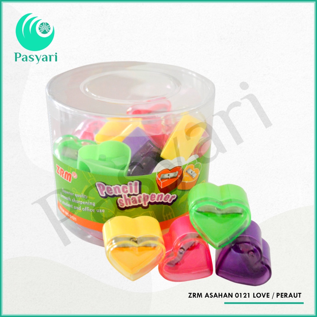 

Zrm Asahan 0121 Love / Peraut Pensil Warna - warni