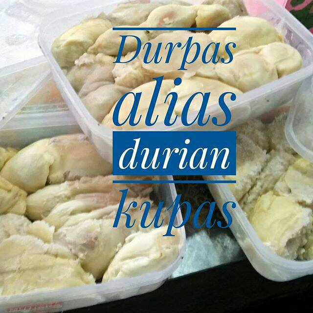 

Durian kupas