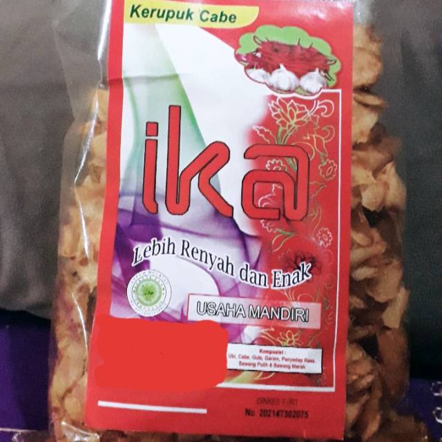 

Kerupuk pedas