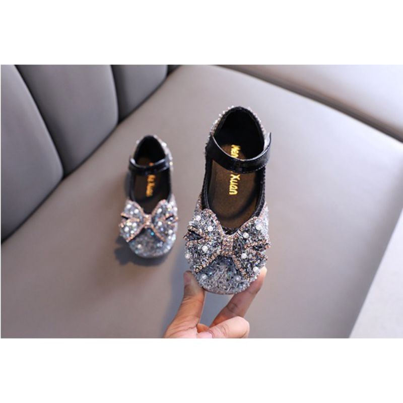 sepatu pesta anak pansus bling2 import premium size 21-35