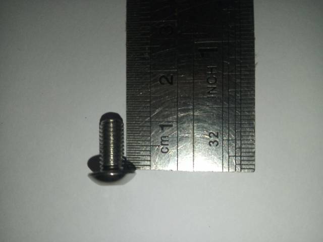 Button L M5 x 10(1cm) stainless 304