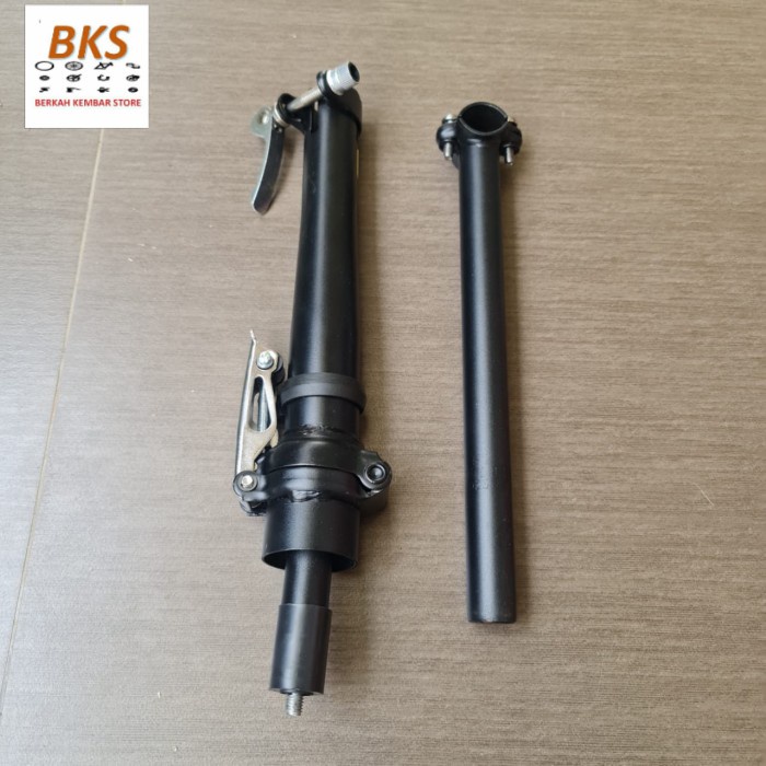 Handlepost Tiang Stang setang Stem 22.2 mm 22.2mm telescopic TAYA SEPEDA LIPAT Seli