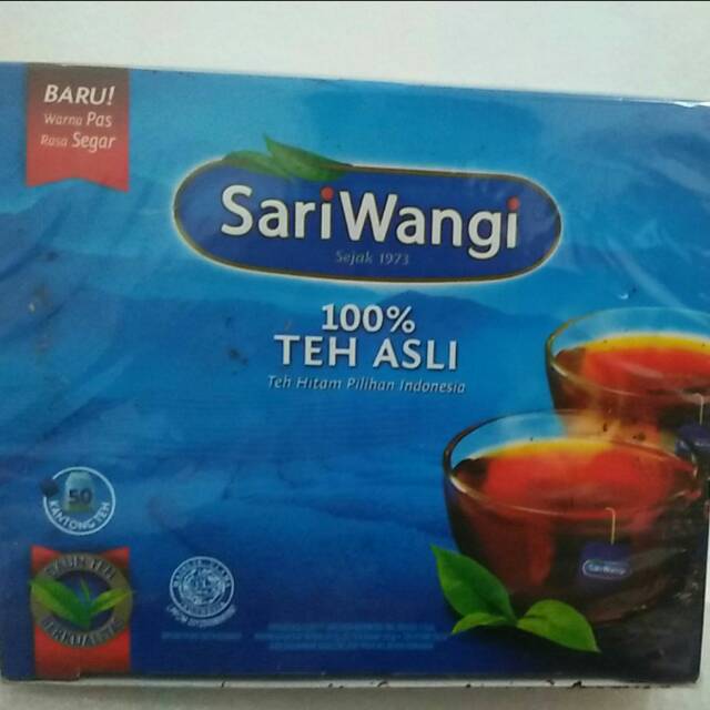 

Teh Sariwangi 50 kantung teh