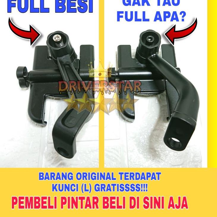 Segera Miliki Holder OTOHEROES Holder Hp Motor Spion Universal Full Besi