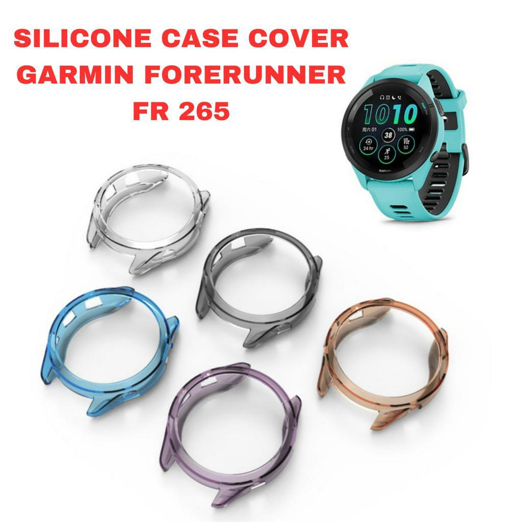 Silicone Case Garmin Forerunner FR 265 Protection Cover Casing