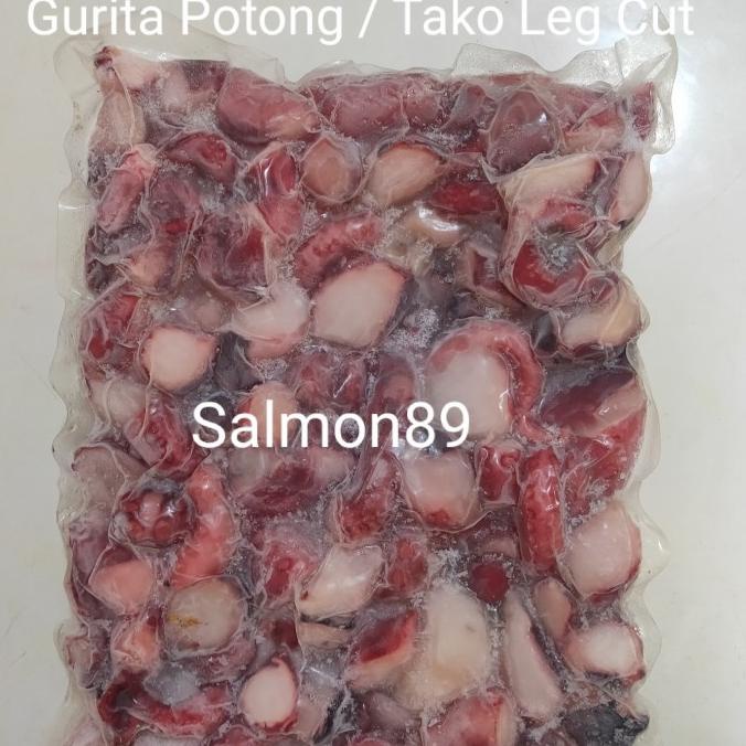 

MAKANAN BEKU / TAKO LEG CUT 1KG - KAKI GURITA POTONG - BOILER CUT OCTOPUS NON COD