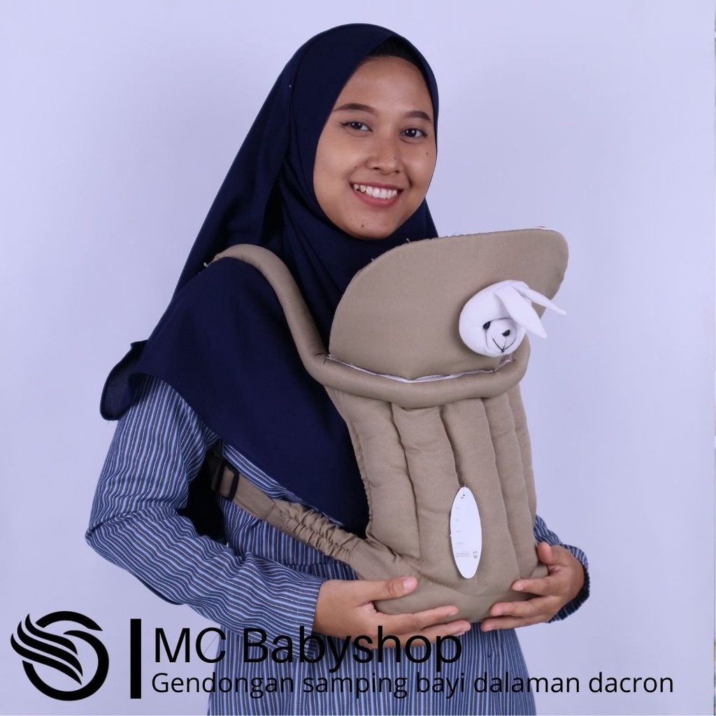 GENDONGAN BAYI DEPAN ( DEPAN ) Gendongan Ransel Gendongan Bayi Depan Topi Boneka Kelinci Gendongan A