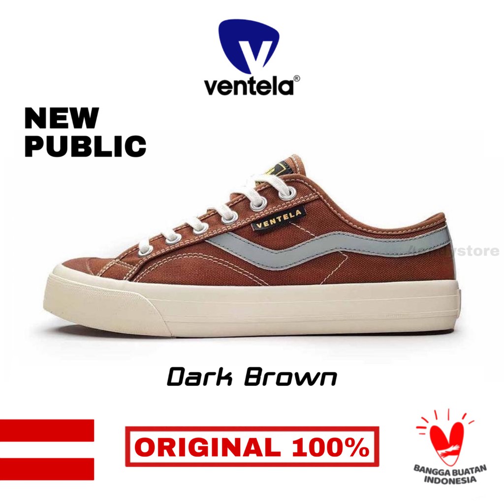 Ventela New Public Low Dark Brown [ORIGINAL]