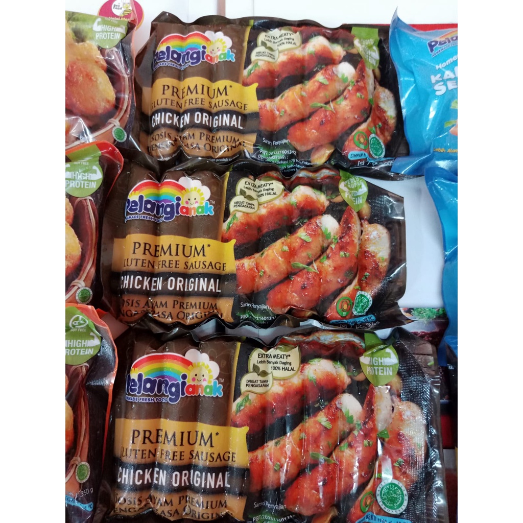 

PELANGI PREMIUM SOSIS CHICKEN ORIGINAL GLUTEN FREE NON MSG
